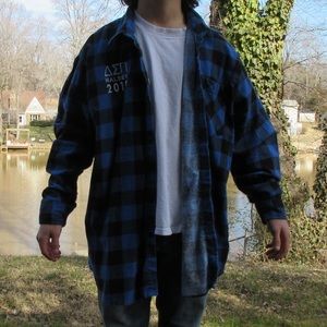 Black and Blue Flannel